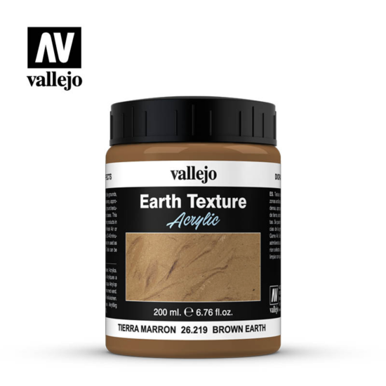 Vallejo " Diorama Effects " 26.219 Brown Earth 200 ml
